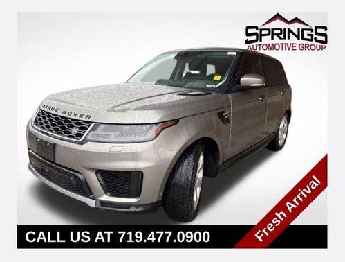 Silicon Silver 2018 Land Rover Range Rover Sport 3.0L Supercharged HSE