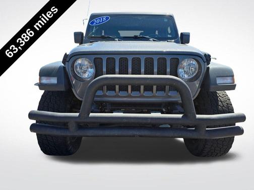 Granite Crystal Clearcoat Metallic 2018 Jeep Wrangler Unlimited Sport