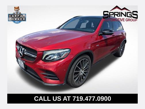 Red 2019 Mercedes-Benz AMG GLC 43 Base 4MATIC