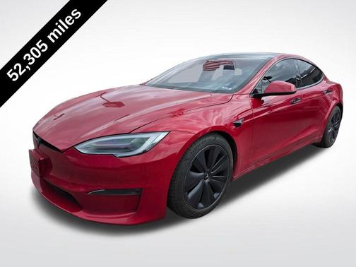 Red Multi 2021 Tesla Model S Plaid