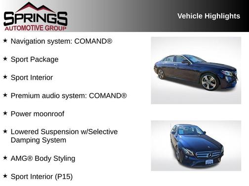 2018 Mercedes-Benz E-Class E 300