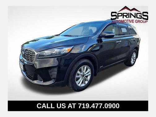 Ebony Black 2020 Kia Sorento LX