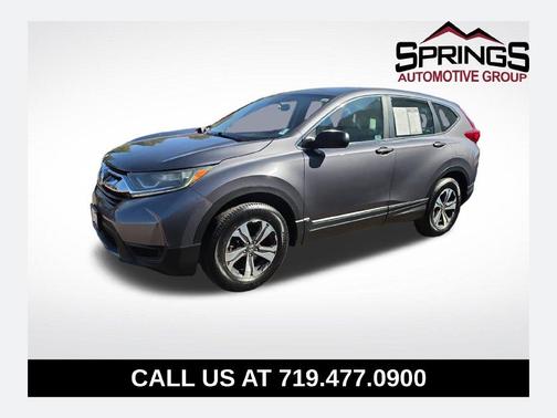 Gray 2017 Honda CR-V LX