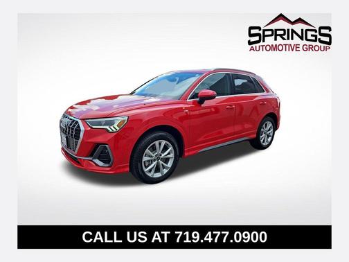 Progressive Red 2024 Audi Q3 45 S line Premium