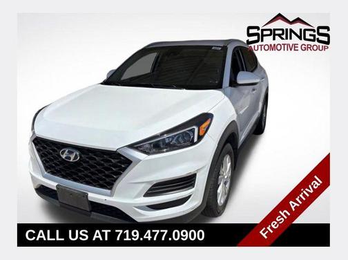 White Cream 2021 Hyundai TUCSON Value