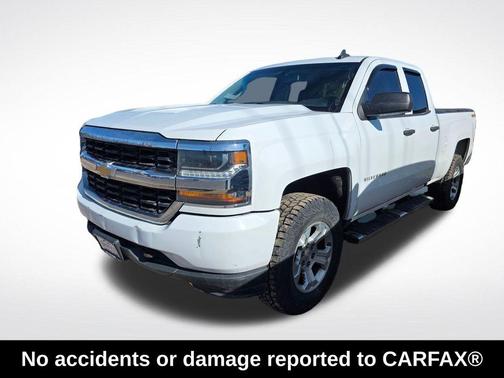 Summit White 2018 Chevrolet Silverado 1500 WT