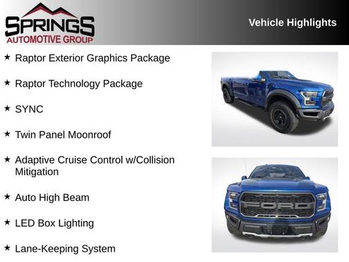 2018 Ford F-150 Raptor