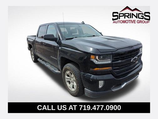 Black 2018 Chevrolet Silverado 1500 LT