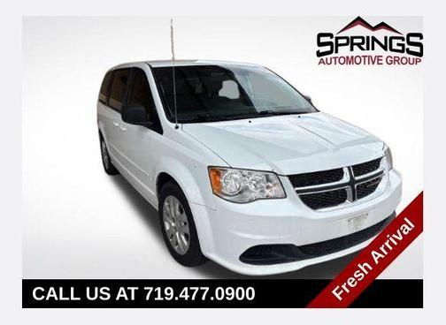 Bright White Clearcoat 2016 Dodge Grand Caravan AVP/SE