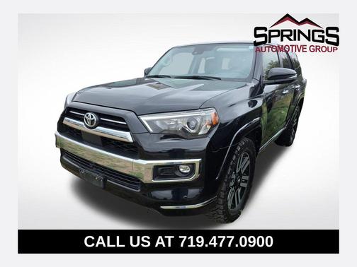 Midnight Black Metallic 2022 Toyota 4Runner Limited