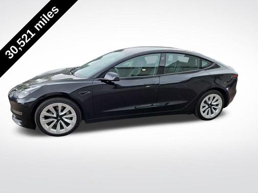 Black 2023 Tesla Model 3 Long Range