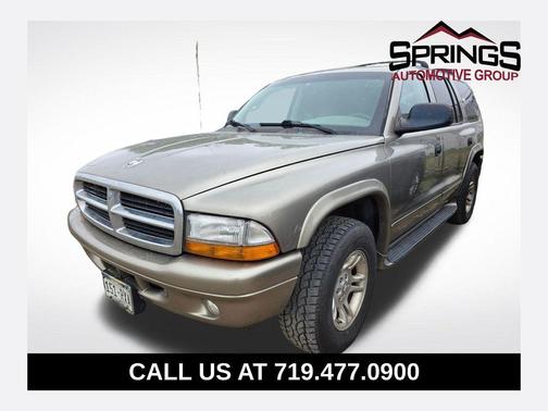 Silver 2003 Dodge Durango SLT Plus
