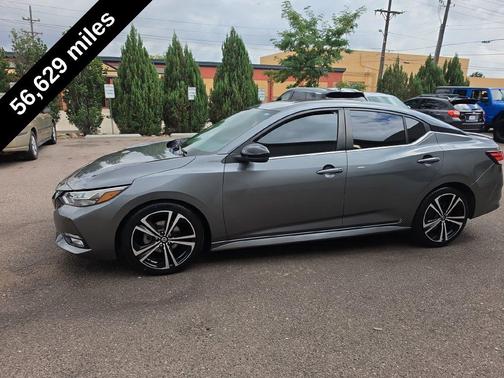 Gun Metallic 2020 Nissan Sentra SR