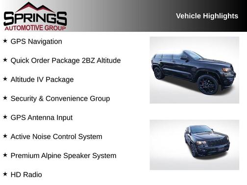 2019 Jeep Grand Cherokee Altitude