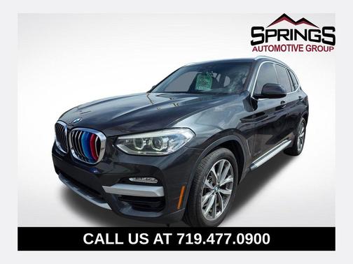 Dark Graphite Metallic 2018 BMW X3 xDrive30i