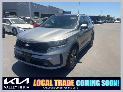 Steel Gray 2023 Kia Sorento Hybrid EX
