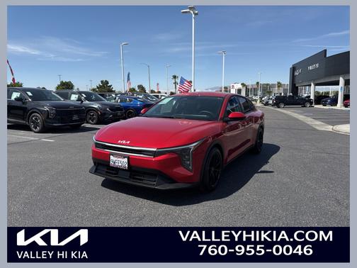 Currant Red 2025 Kia K4 LXS