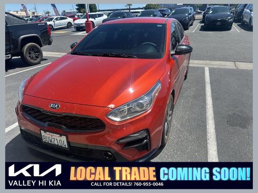Fire Orange 2021 Kia Forte GT-Line