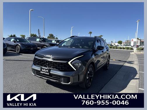 Gray 2023 Kia Sportage X-Line