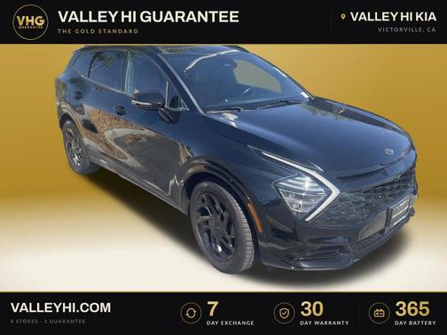 Ebony Black 2023 Kia Sportage SX-Prestige