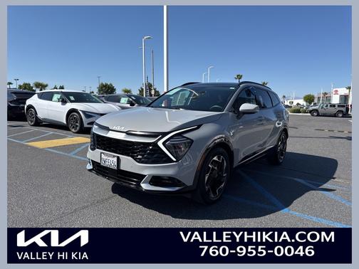 Gray 2025 Kia Sportage SX-Prestige