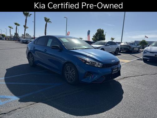 Sporty Blue 2023 Kia Forte GT-Line