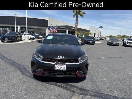 Aurora Black 2023 Kia Forte GT-Line