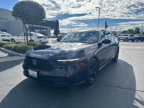 Black 2023 Honda Accord EX