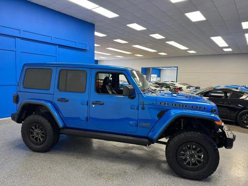 Hydro Blue Pearlcoat 2021 Jeep Wrangler Unlimited Rubicon 392