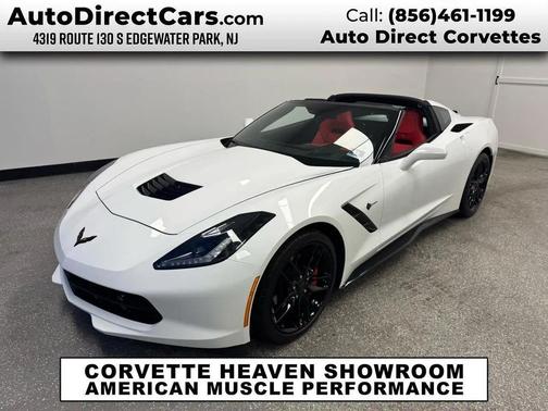 Arctic White 2019 Chevrolet Corvette Stingray