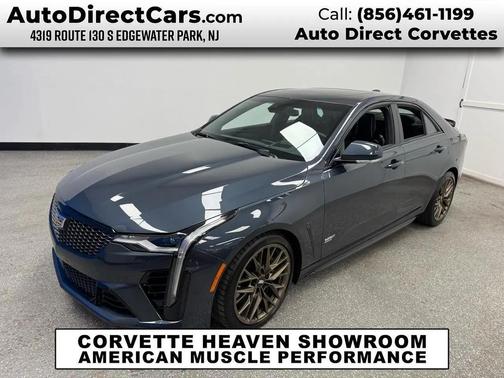 Deep Space Metallic 2025 Cadillac CT4-V V-Series Blackwing RWD