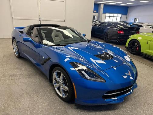 Laguna Blue Tintcoat 2015 Chevrolet Corvette Stingray
