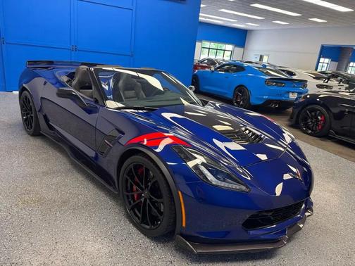 ADMIRAL BLUE 2017 Chevrolet Corvette Grand Sport