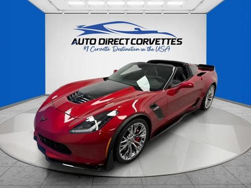 CRYSTAL RED METALLIC 2015 Chevrolet Corvette Z06 Hardtop