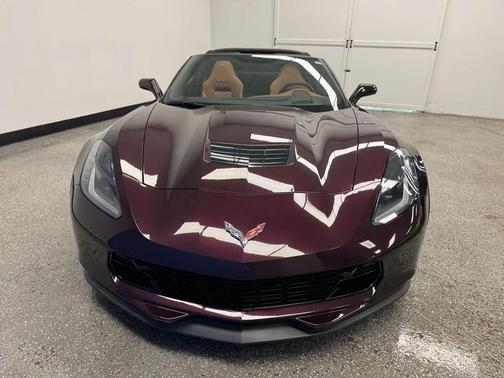 Black Rose Metallic 2018 Chevrolet Corvette Grand Sport