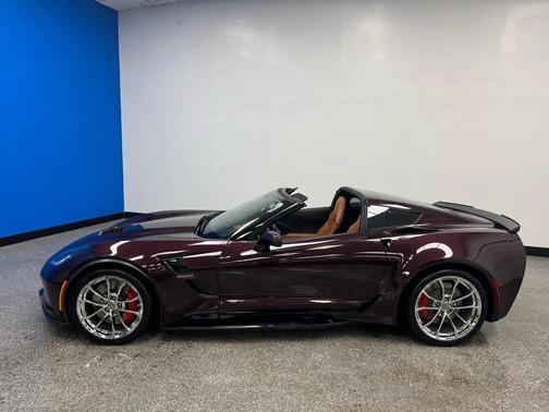 Black Rose Metallic 2018 Chevrolet Corvette Grand Sport