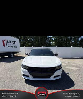White Knuckle Clearcoat 2018 Dodge Charger SXT Plus