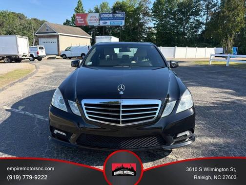 Black 2011 Mercedes-Benz E-Class E 350 Sedan 4D