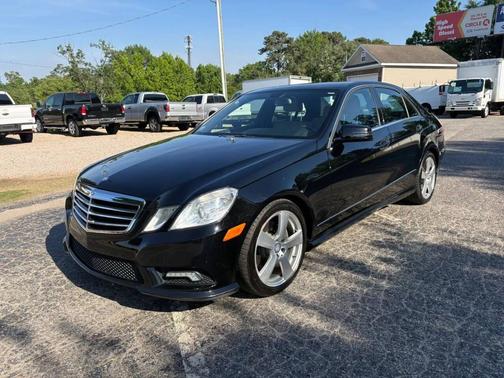 Black 2011 Mercedes-Benz E-Class E 350 Sedan 4D
