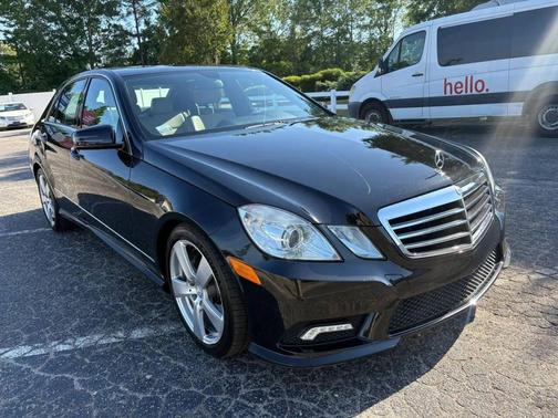 Black 2011 Mercedes-Benz E-Class E 350 Sedan 4D