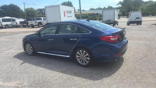 Lakeside Blue 2017 Hyundai SONATA Limited