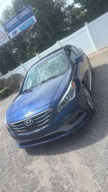 Lakeside Blue 2017 Hyundai SONATA Limited