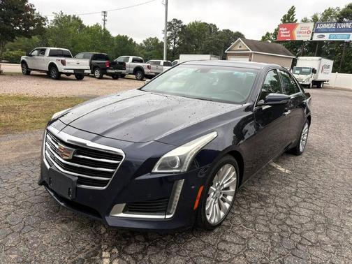 Blue 2015 Cadillac CTS 2.0L Turbo Performance