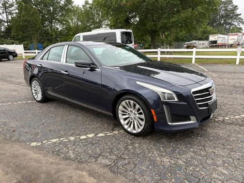Blue 2015 Cadillac CTS 2.0L Turbo Performance