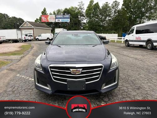 Blue 2015 Cadillac CTS 2.0L Turbo Performance