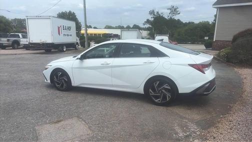 Serenity White 2024 Hyundai ELANTRA SEL