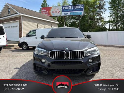 Black 2017 BMW X6 xDrive50i