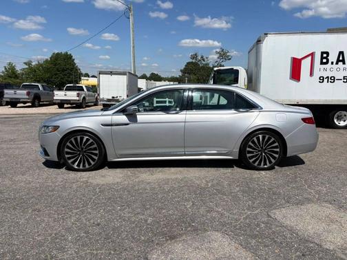 Ingot Silver 2017 Lincoln Continental Black Label