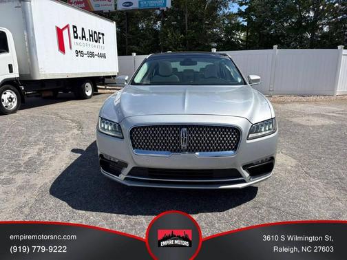 Ingot Silver 2017 Lincoln Continental Black Label