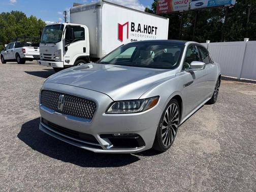 Ingot Silver 2017 Lincoln Continental Black Label